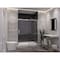 Anzzi 48 in. x 76 in. H Sliding Frameless Shower Door in Brushed Nickel w/ Tsunami Guard Tempered Glass SD-FRLS05701BN - alternate 6